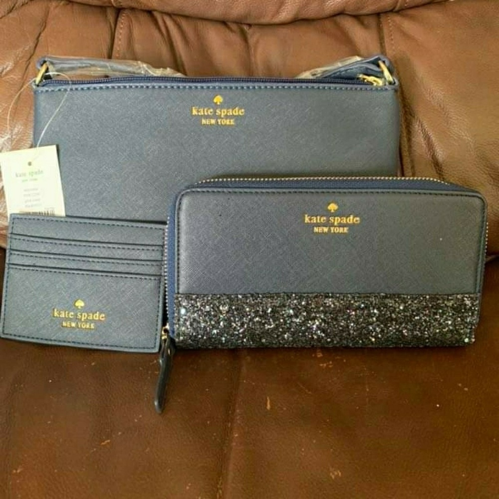 Kate Spade small purse/wallet/card holder combo